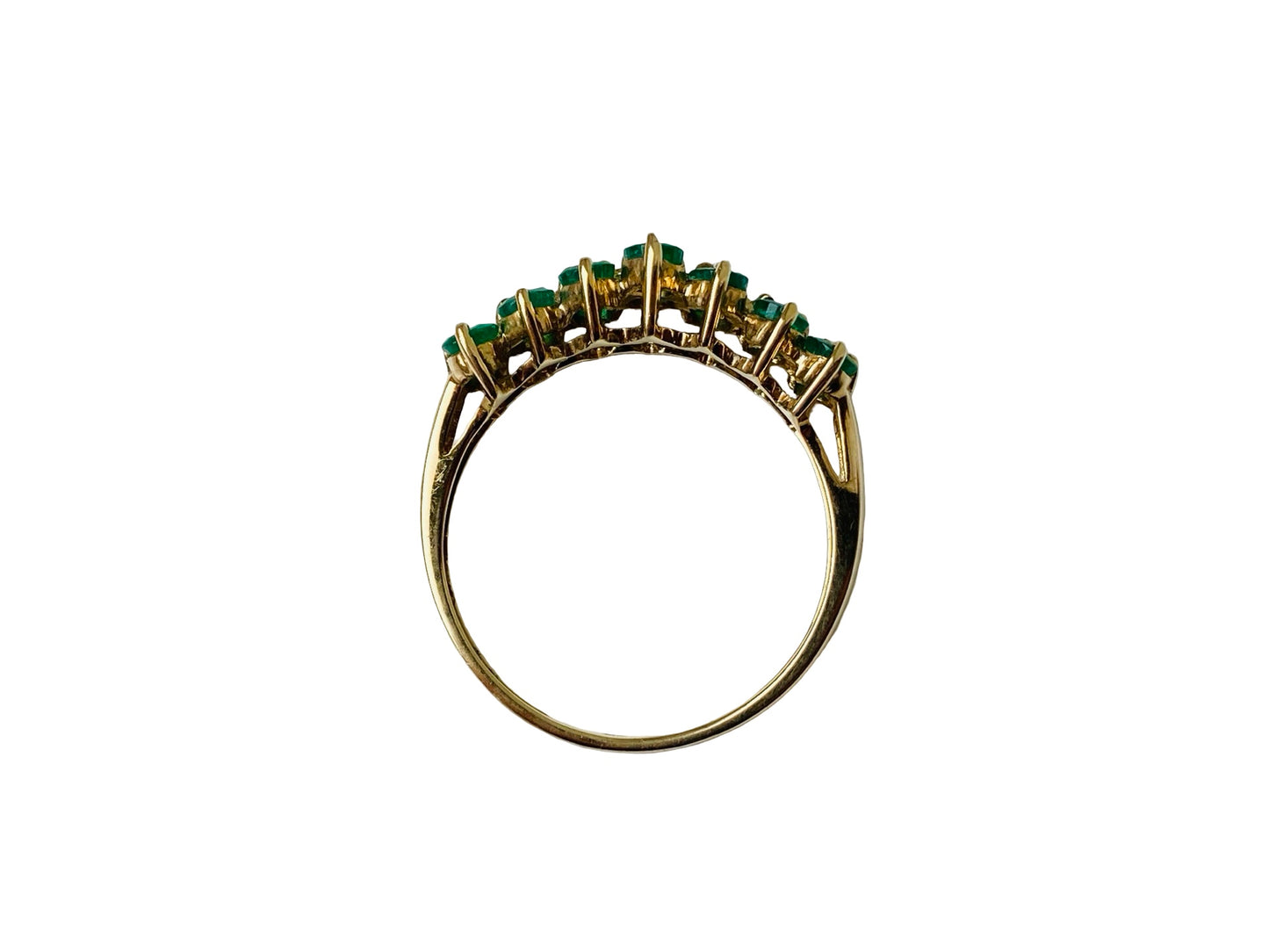 9ct Gold Emerald Ring