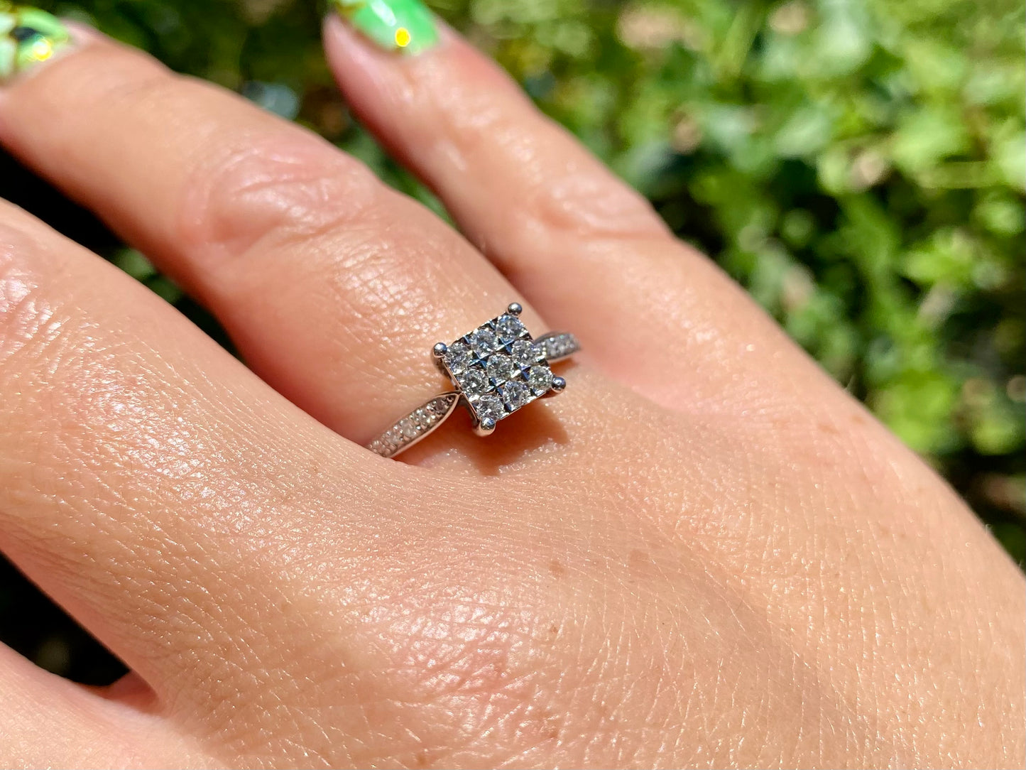 18ct Gold Diamond Ring