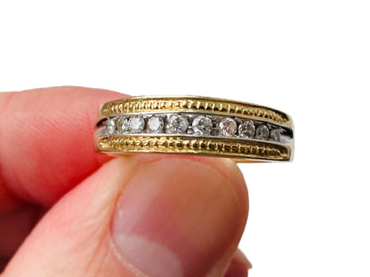 9ct Gold Diamond Ring