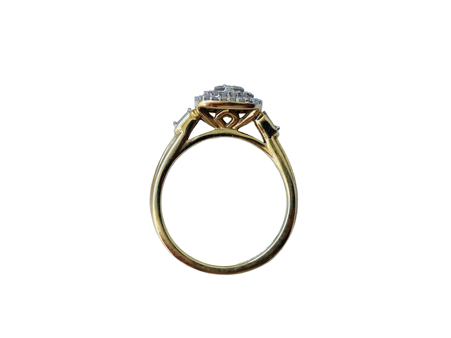 9ct Gold Diamond Ring