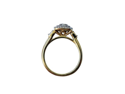 9ct Gold Diamond Ring