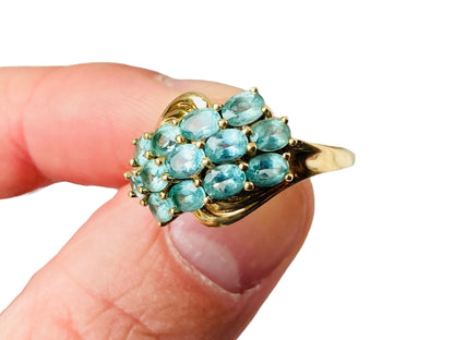 9ct Gold Apatite Ring