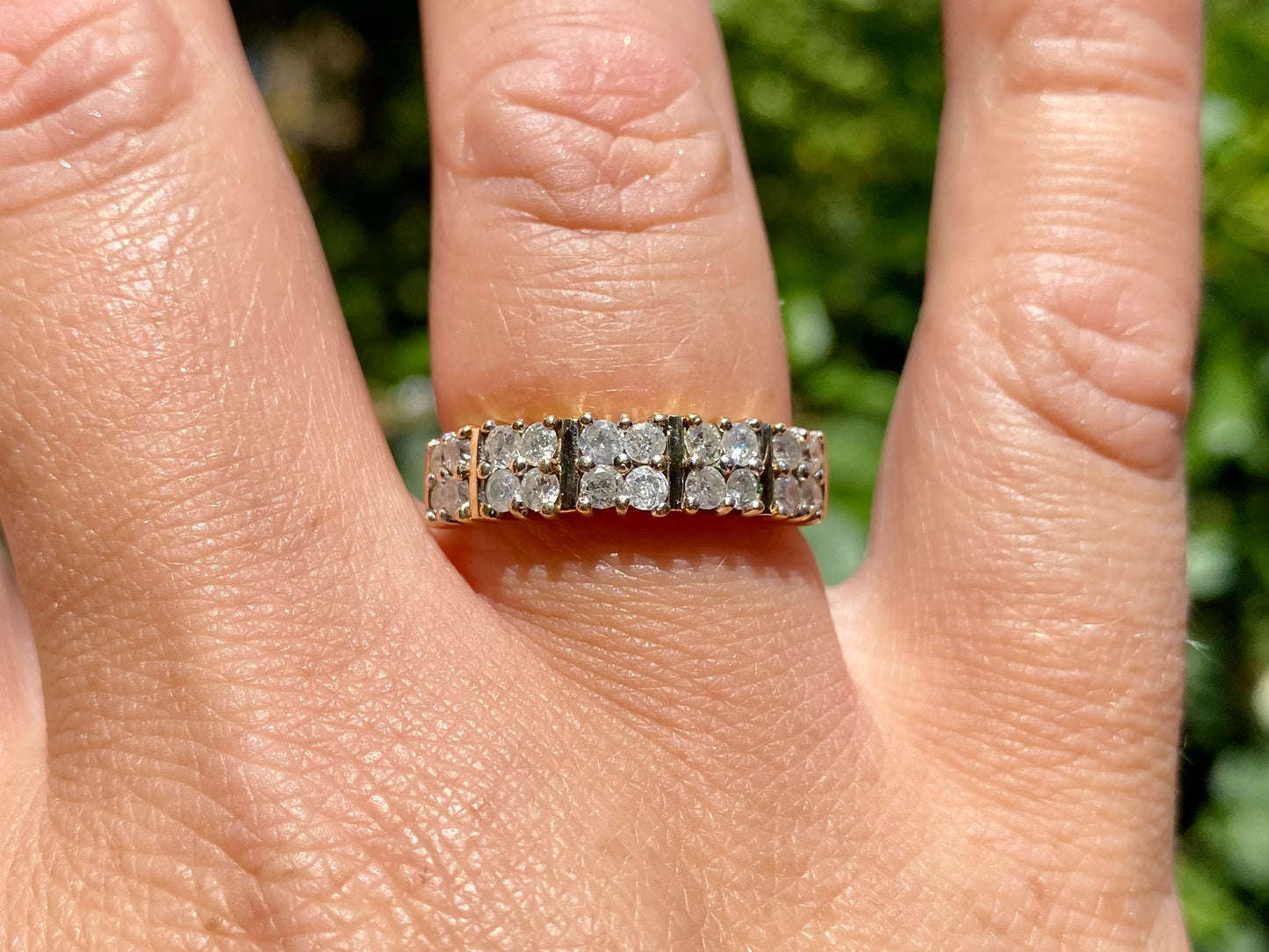 9ct Gold Diamond Ring