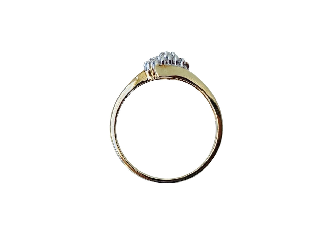9ct Gold Diamond Ring