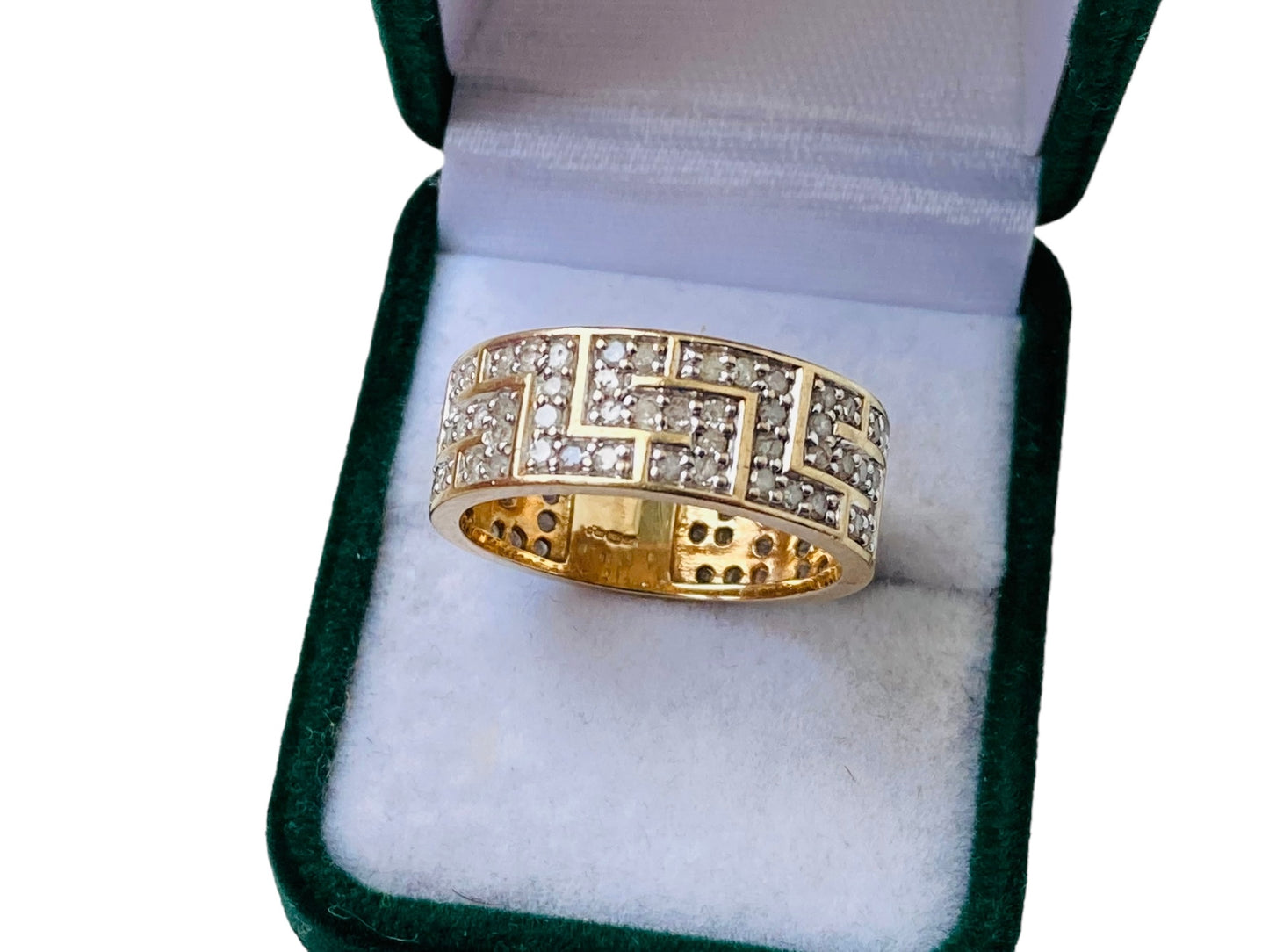 9ct Gold 1ct Diamond Band Ring