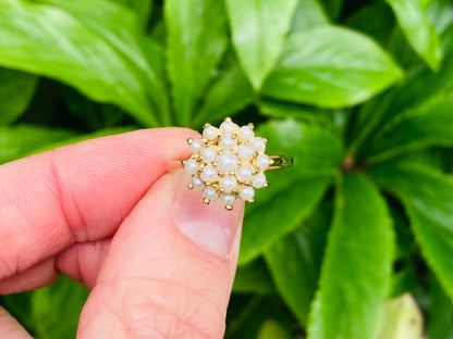 Vintage 9ct Gold Pearl Ring