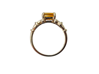 9ct Gold Citrine Ring