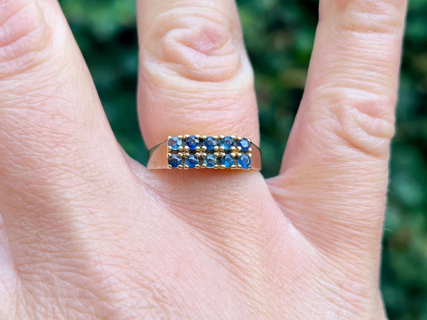 9ct Gold Sapphire Ring