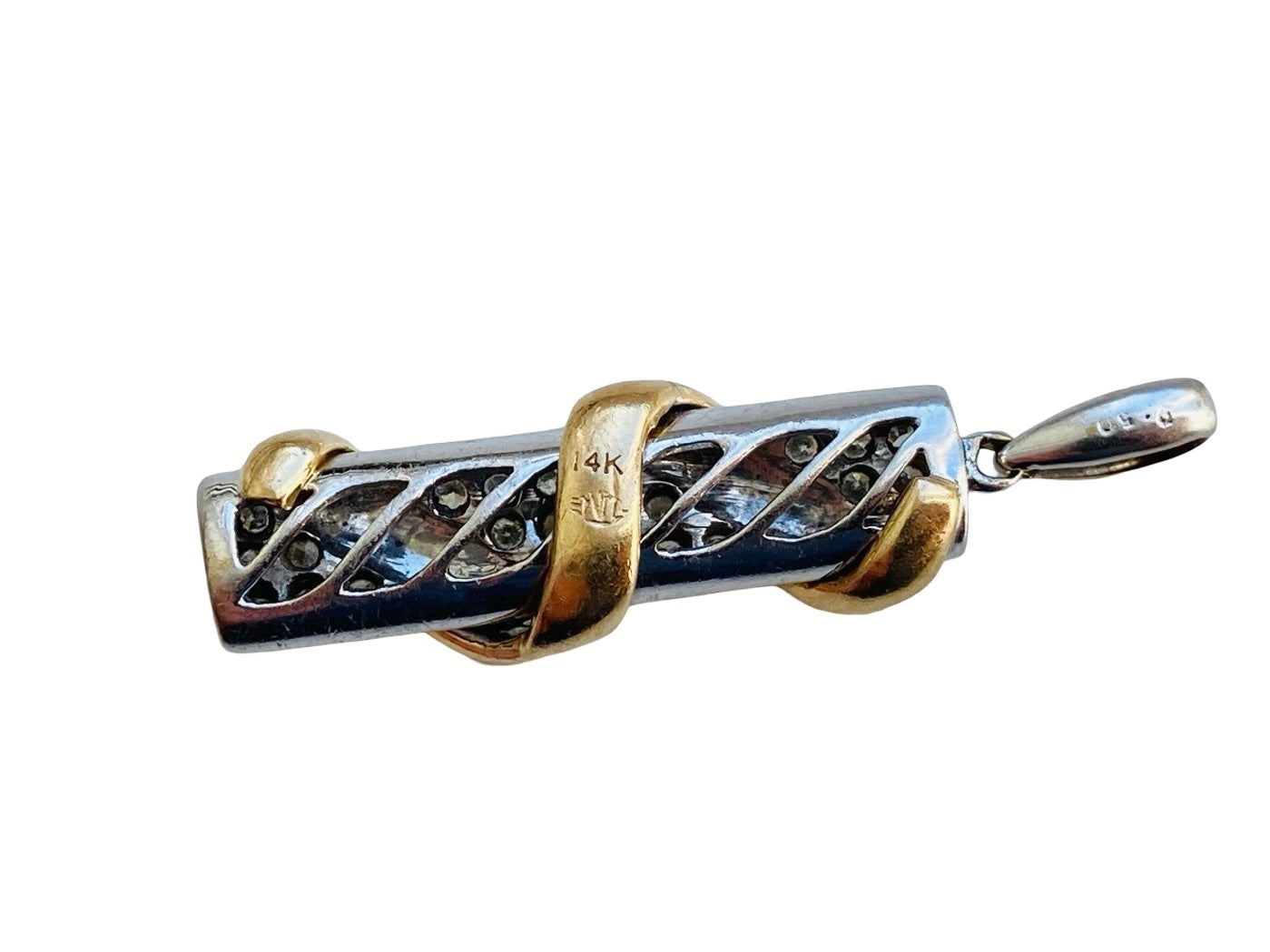 14ct Gold 0.50ct Diamond Pendant