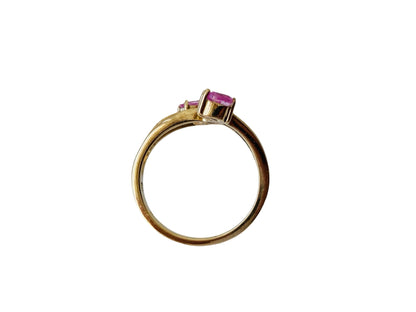 9ct Gold Pink Sapphire Ring