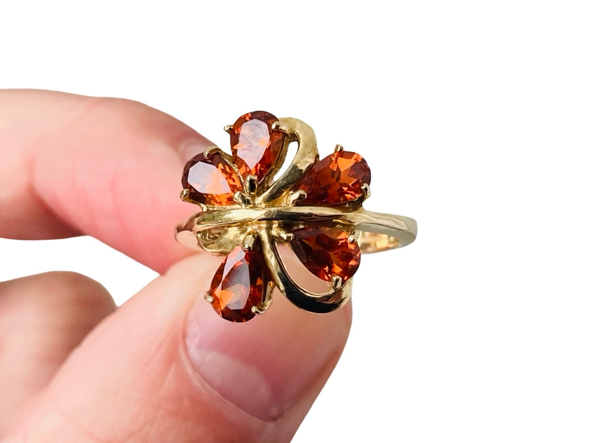 9ct Gold Citrine Ring