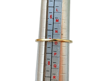 9ct Gold Orange Topaz Ring