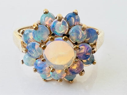 Vintage 9ct Gold Opal Ring