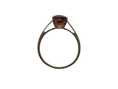 9ct Gold Hessonite Garnet Ring