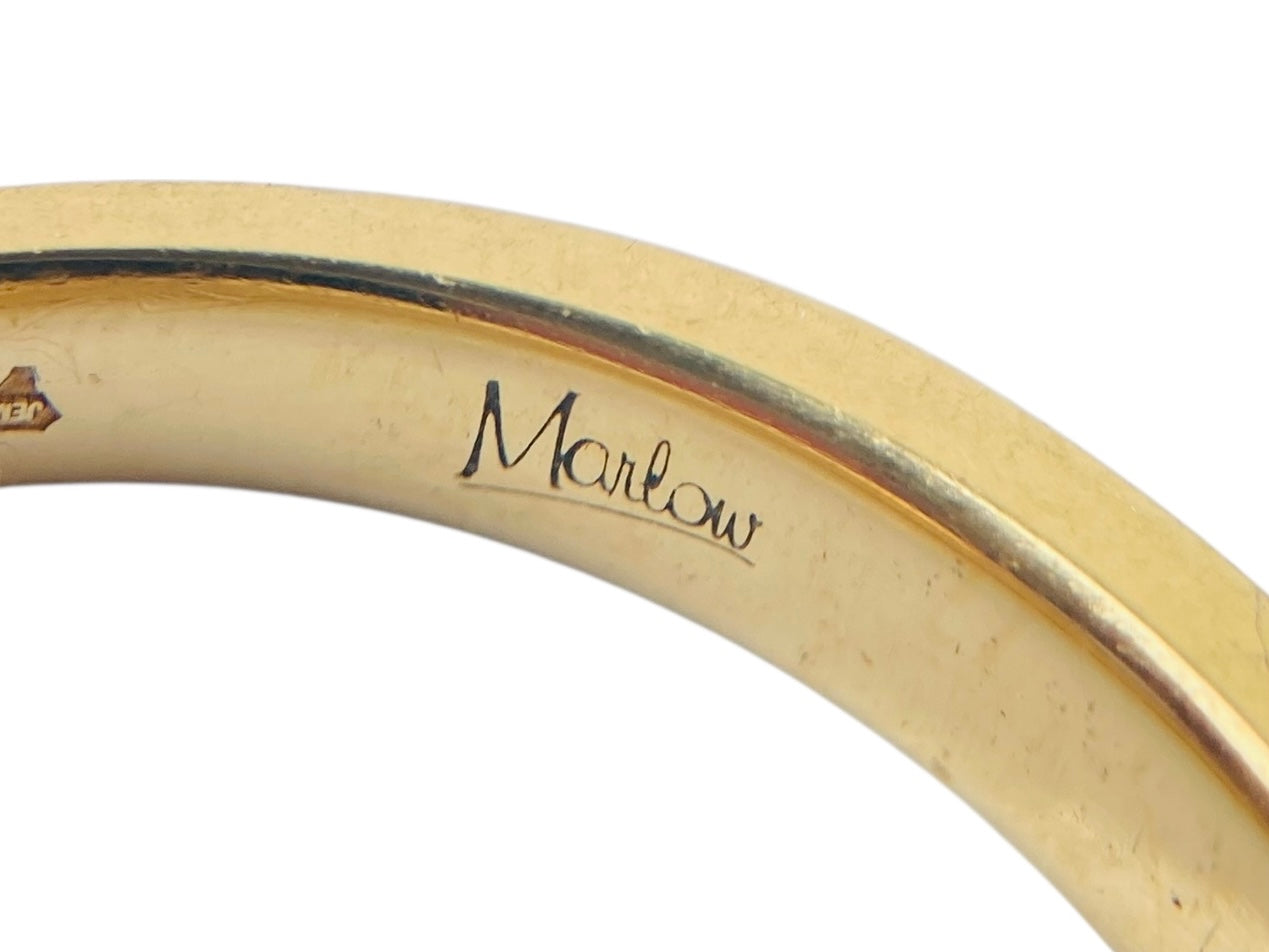 18ct Gold Fifteen-Stone Diamond Ring