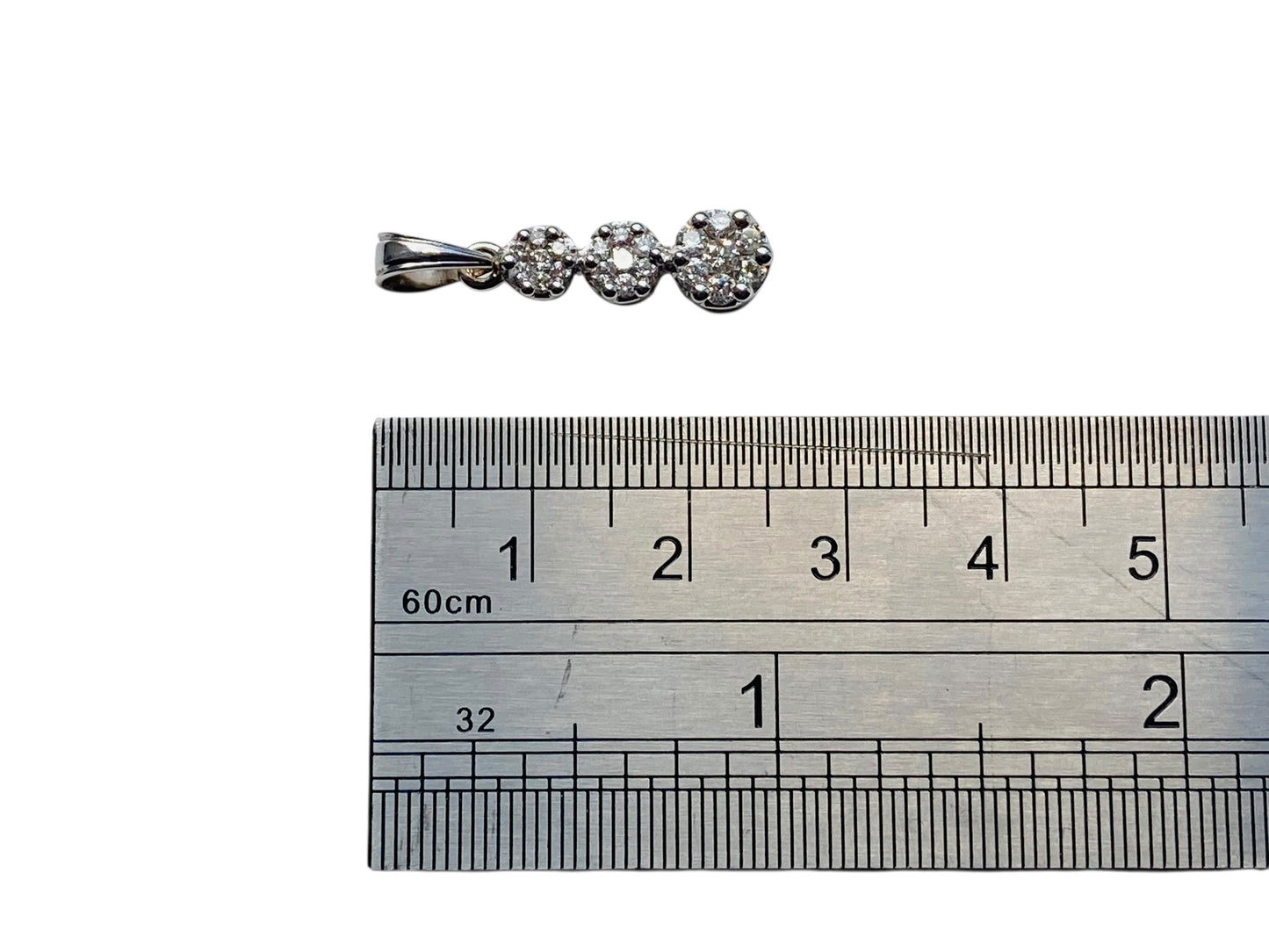 18ct Gold 0.50ct Diamond Pendant