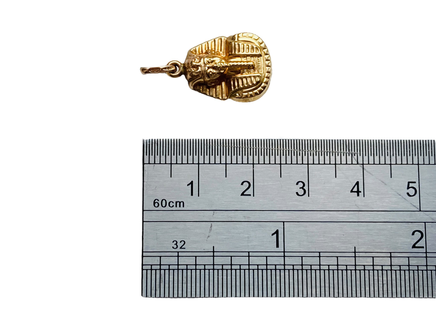 9ct Gold Tutankhamun Charm or Pendant
