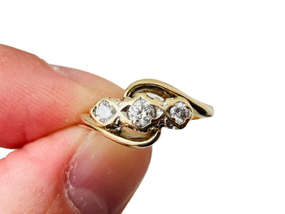 9ct Gold Diamond Ring