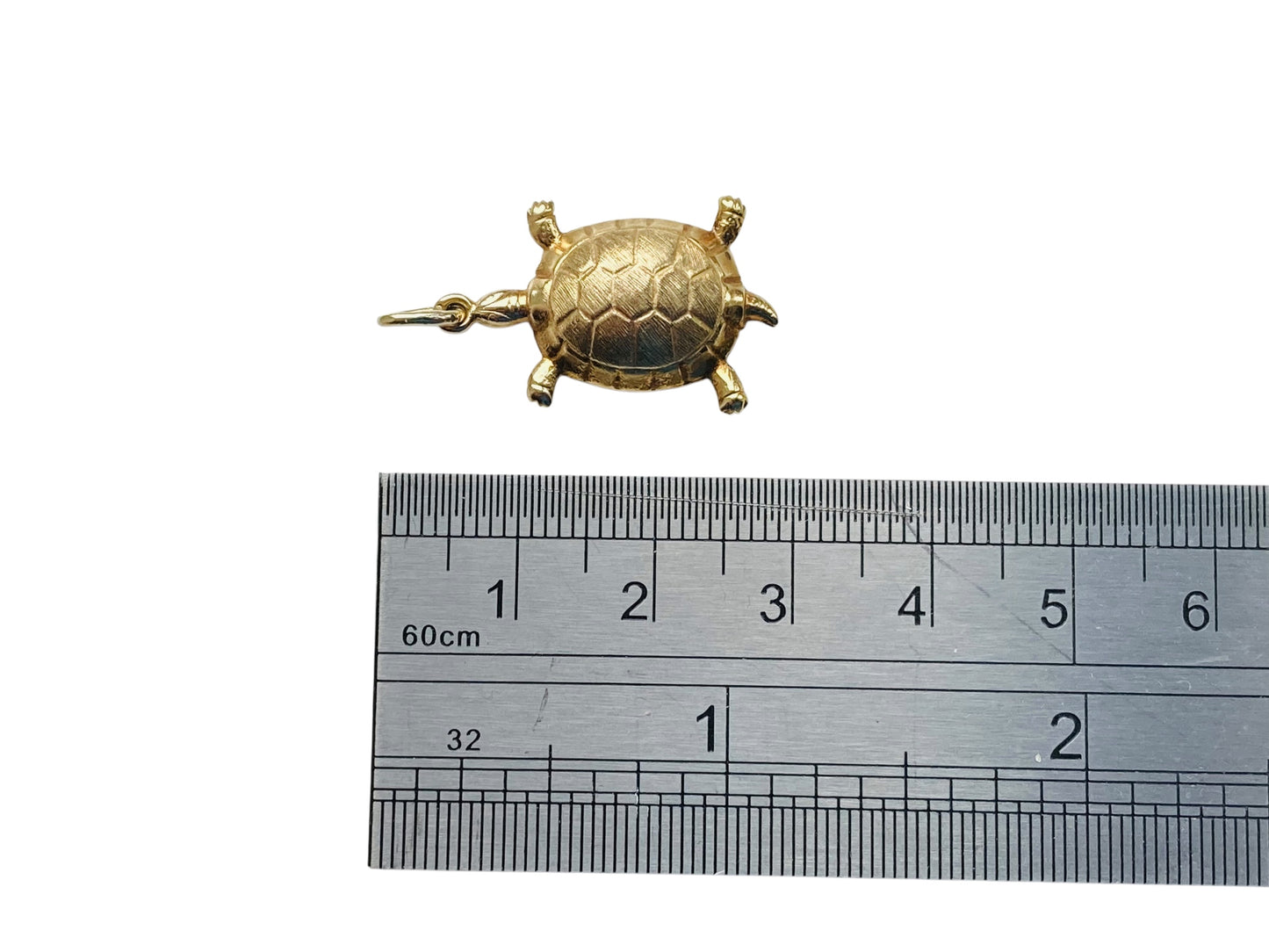Vintage 9ct Gold Turtle Charm or Pendant