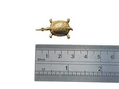 Vintage 9ct Gold Turtle Charm or Pendant