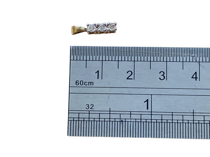 9ct Gold Diamond Pendant