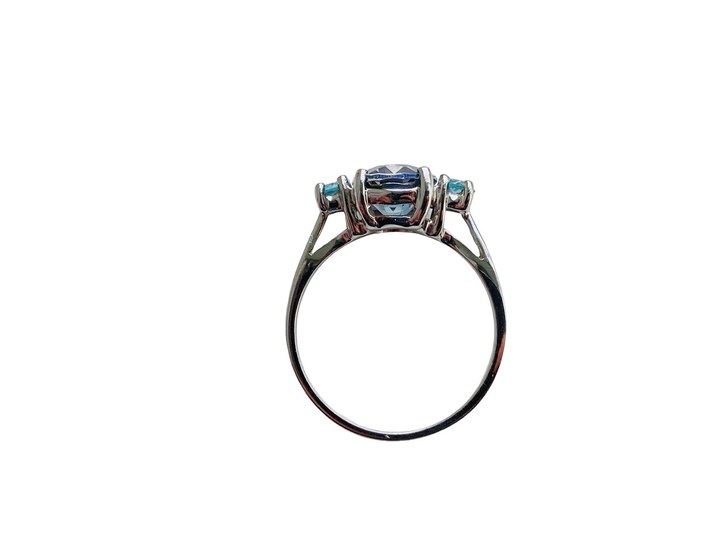 9ct Gold Kyanite & Topaz Ring