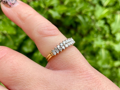 Vintage 18ct Gold Diamond Ring