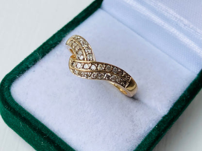 9ct Gold Diamond Ring