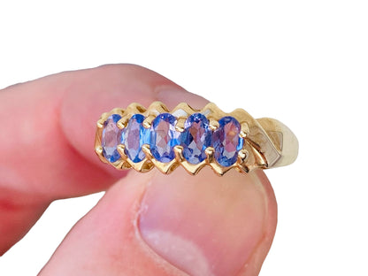 10ct Gold Tanzanite Ring