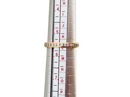18ct Gold Full Diamond Band Ring