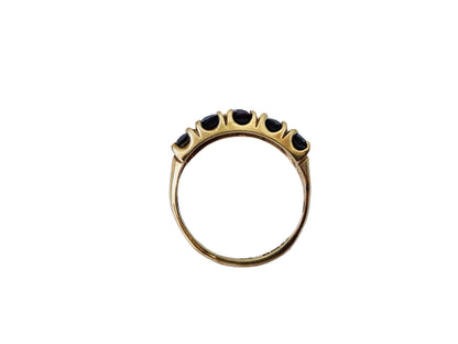 Vintage 9ct Gold Garnet Ring