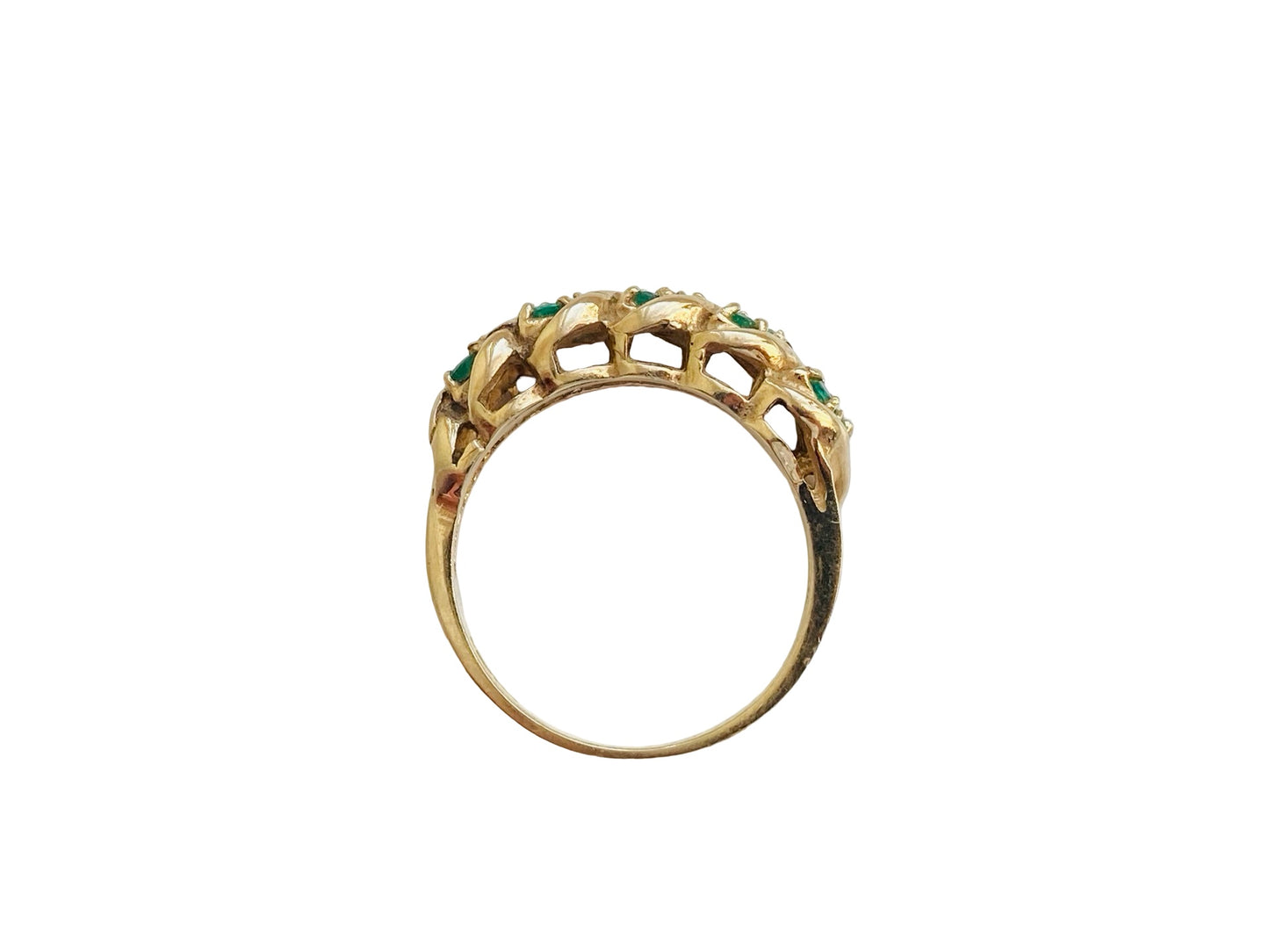 9ct Gold Emerald Ring