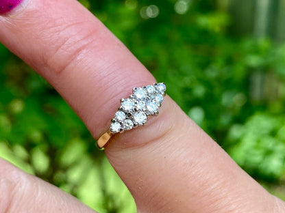 Vintage 18ct Gold Diamond Ring