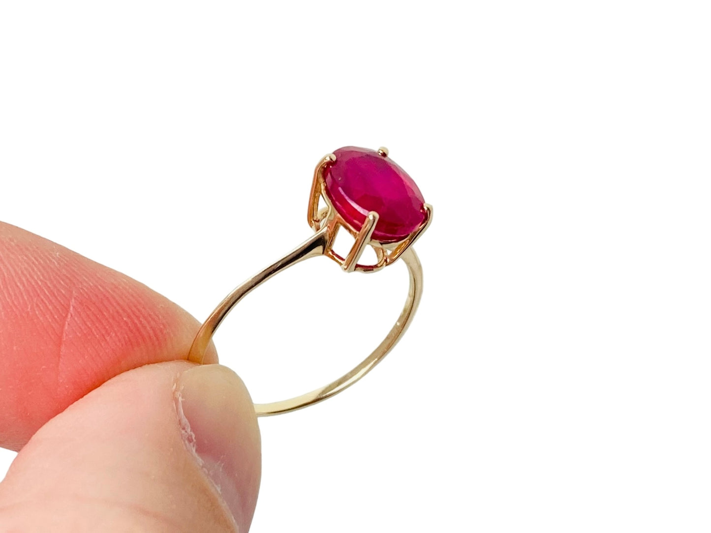 9ct Gold Ruby Ring