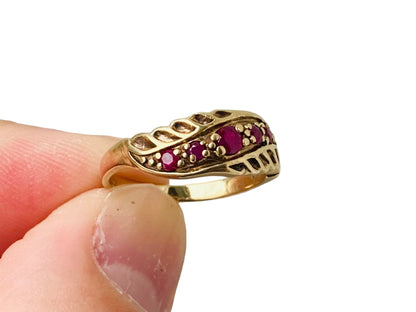 9ct Gold Ruby Ring