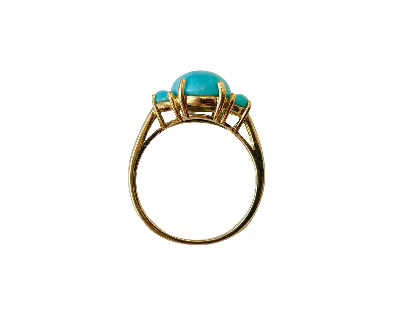 9ct Gold Turquoise Ring
