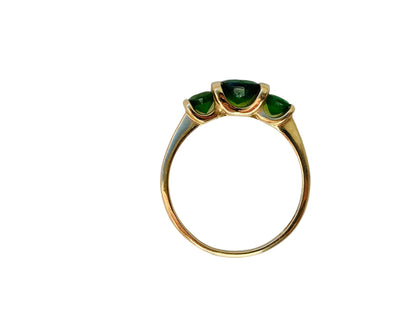 9ct Gold Diopside Ring