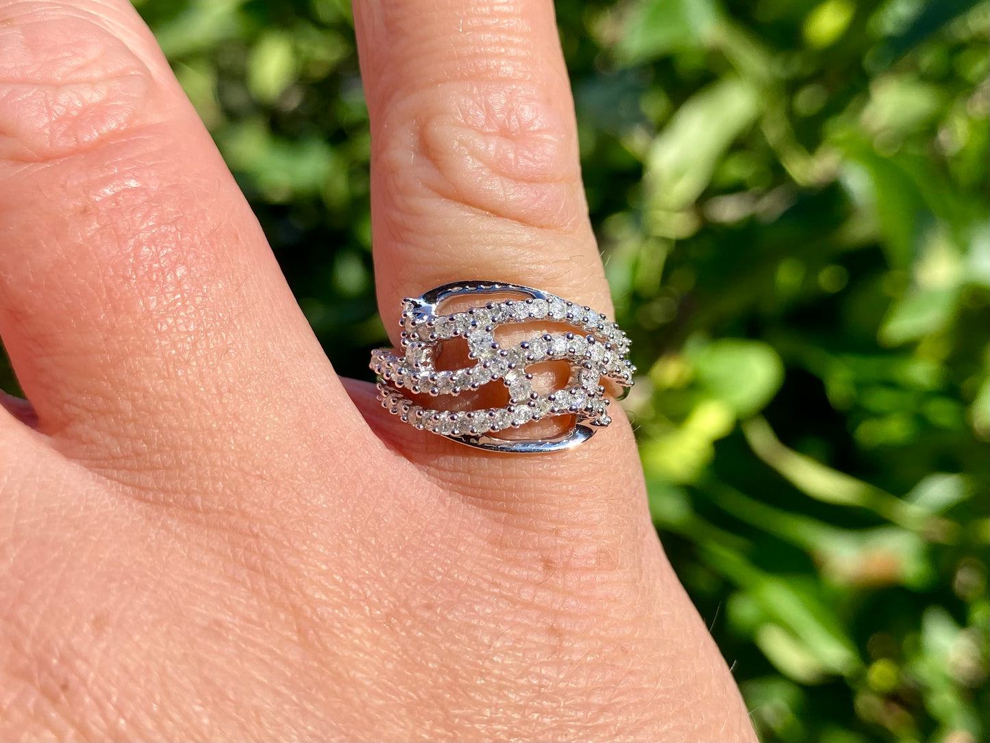 9ct Gold Diamond Ring