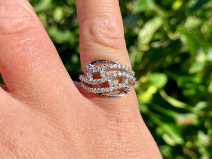 9ct Gold Diamond Ring