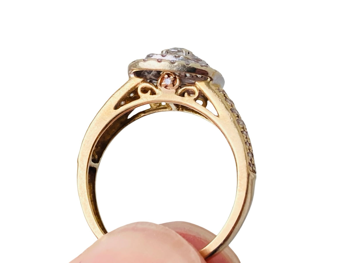 18ct Gold 0.84ct Diamond Ring