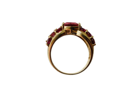9ct Gold Pink Tourmaline Ring