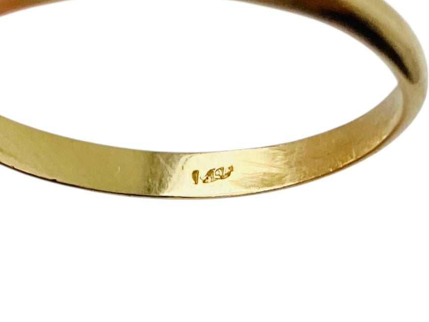 14ct Gold Turquoise Snake Ring