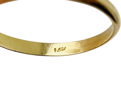 14ct Gold Turquoise Snake Ring