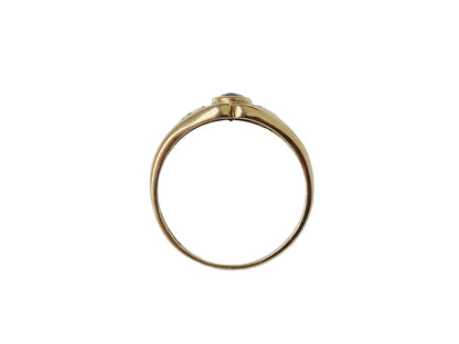 Vintage 9ct Gold Sapphire & Diamond Ring