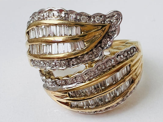 9ct Gold Diamond Ring