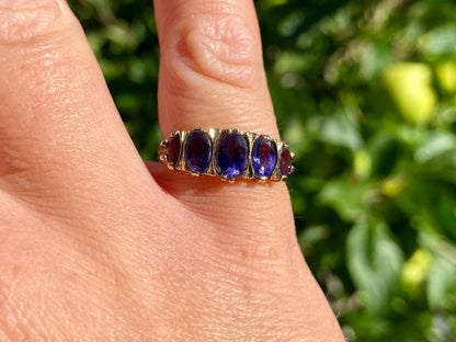 9ct Gold Iolite Ring