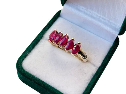 9ct Gold Ruby Ring