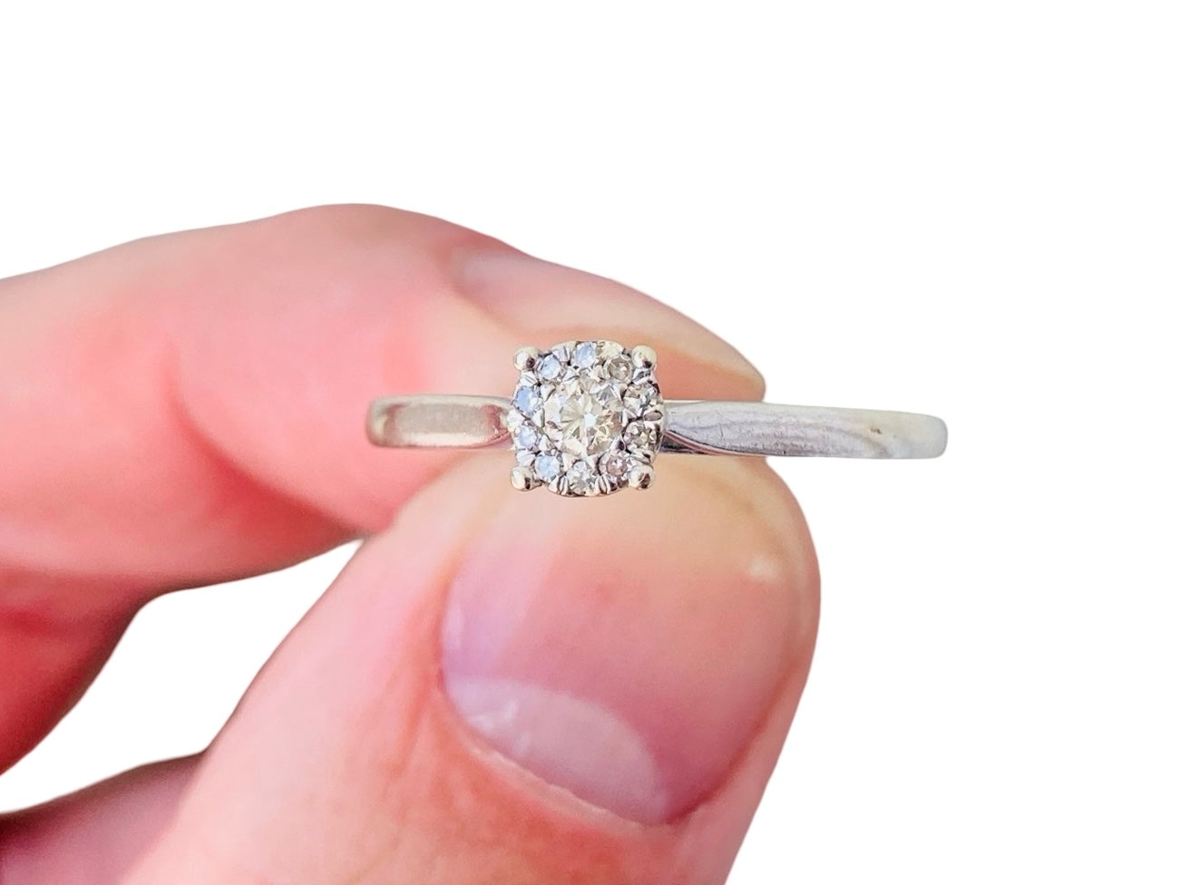 9ct Gold 0.25ct Diamond Ring