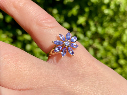 9ct Gold Tanzanite Ring