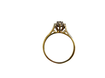 Vintage 9ct Gold Diamond Ring